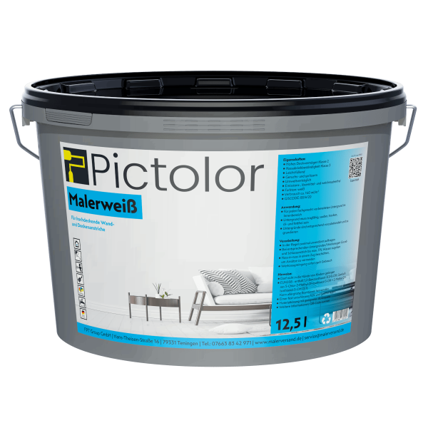 Pictolor® Malerweiß Wandfarbe