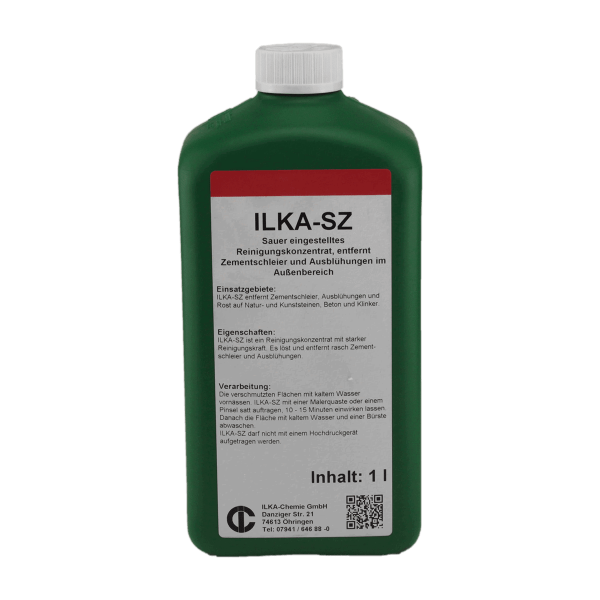 Ilka Spezialreinigungsmittel ILKA-SZ Zementschleierentferner 1 Liter