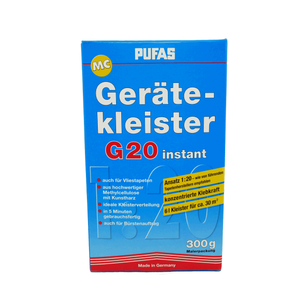 Pufas Kleister MC Gerätekleister G20 instant 300g