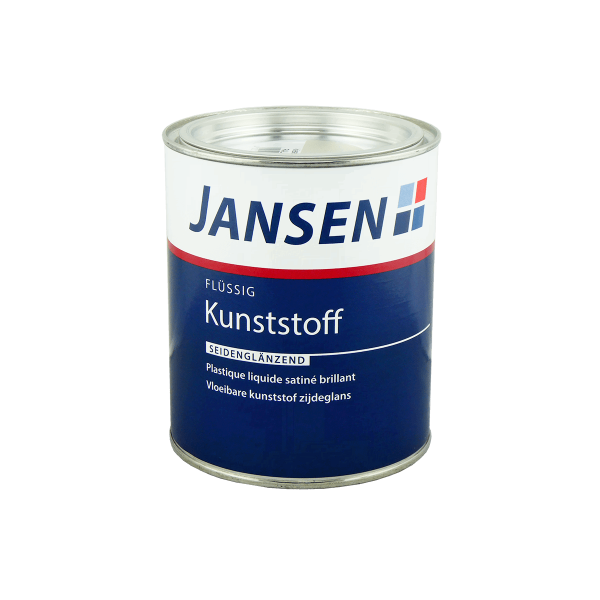 Jansen Flüssigkunststoff-Lack 2,5 Liter 750 ml