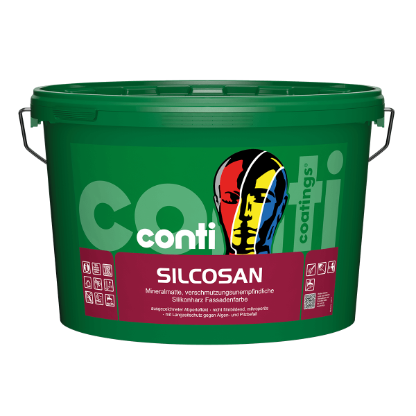 Conti Silikonharz-Fassadenfarbe SilcoSan