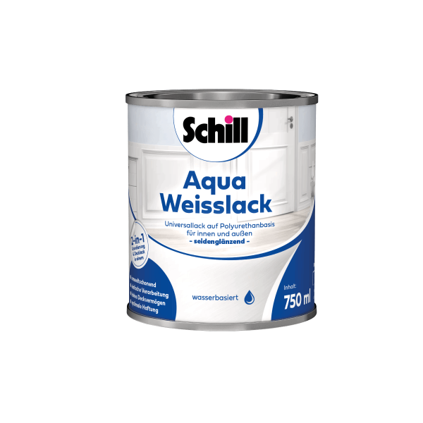 Schill Aqua Weisslack 0,75 Liter