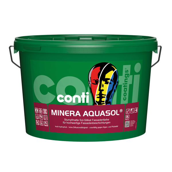 Conti Silikat-Fassadenfarbe Minera AquaSol