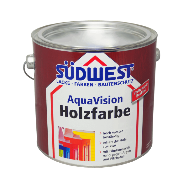 Südwest AquaVision Holzfarbe 2,5 Liter