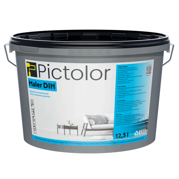 Pictolor® Maler DIN Wohnraumfarbe