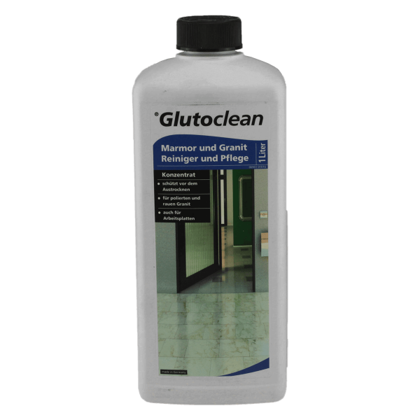 Glutoclean Spezialreinigungsmittel Marmor und Granit Reiniger und Pflege 1 Liter