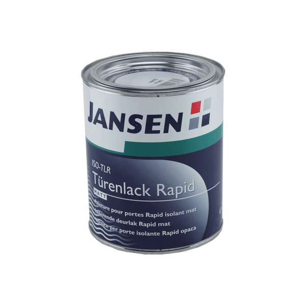 Jansen Mattlack ISO-TLR Türenlack Rapid 0,75 Liter