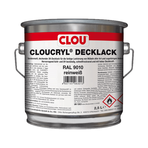CLOU® Cloucryl Decklack