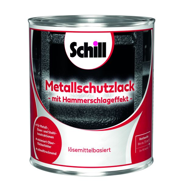 Schill Metallschutzlack mit Hammerschlageffekt