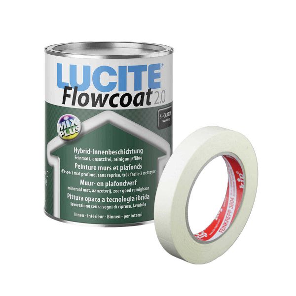 LUCITE® Flowcoat 2.0 mit Kip 3804 Feinkrepp