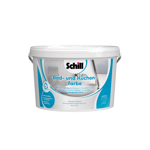 Schill Bad- und Küchenfarbe 5 Liter - vorne