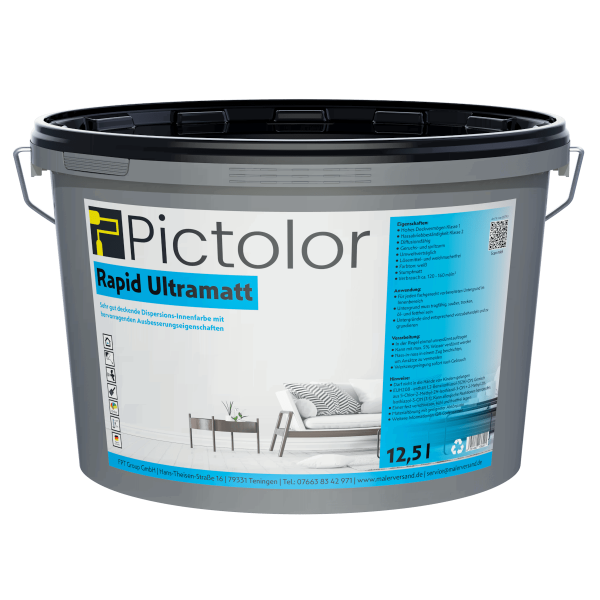 Pictolor® Rapid Ultramatt 12,5 Liter