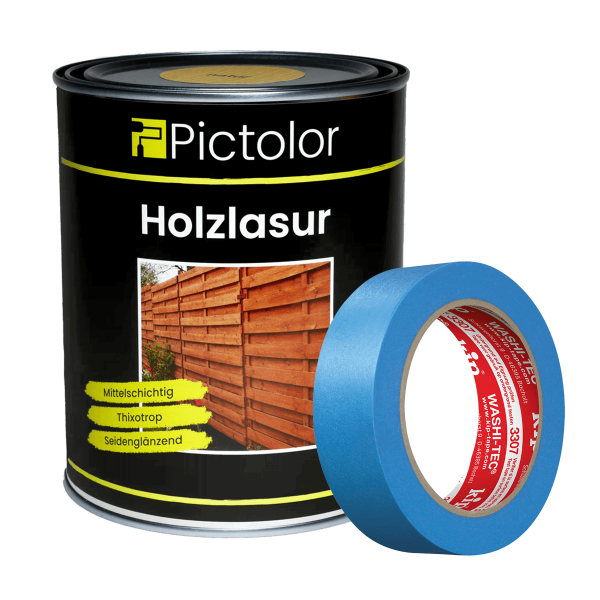 Pictolor® Holzlasur plus Kip 3307 WASHI-TEC® für Außen