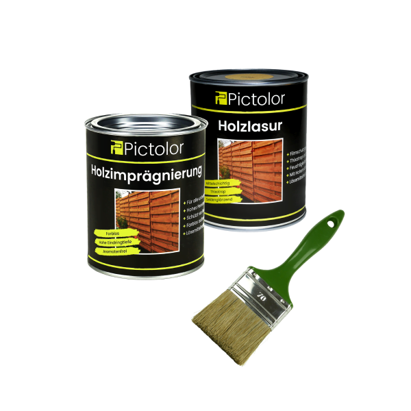 Pictolor® Holzschutz-Set mit Werkzeug
